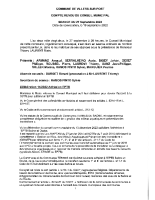 COMPTE RENDU CONSEIL MUNICIPAL 27.09.2022